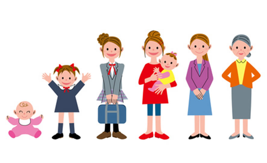 女性の一生